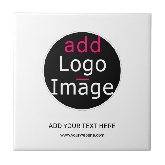 Modernes, Berufliches, individualisierbares Busine Fliese (Vorderseite)