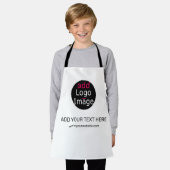 Modernes, Berufliches, individualisierbares Busine Schürze (Getragen)