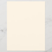 Modernes Berufliches Logo-Creme Flyer (Hinten)