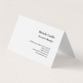 Modernes Berufliches Minimalistisch Visitenkarten (Vorderseite)