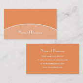 Modernes Berufliches Minzgrün mit Namen Visitenkarte (Vorne/Hinten)