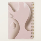 Modernes Berufliches Nagelkunstgeschäft Planer (Rückseite)