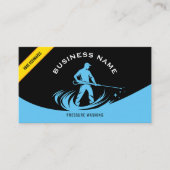 Modernes, Berufliches Power-Dach Visitenkarte (Vorderseite)