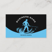 Modernes, Berufliches Power-Dach Visitenkarte (Vorderseite)