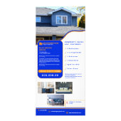 Modernes Berufliches Real Anwesen Haus zum Verkauf Werbekarte (Vorne)