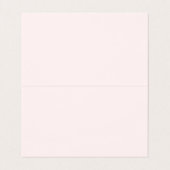 Modernes Berufliches Rosa Visitenkarten (Innenseite Aufgefaltet)