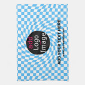 Modernes Berufliches Schachbrett für kundenspezifi Geschirrtuch (Vertikal)