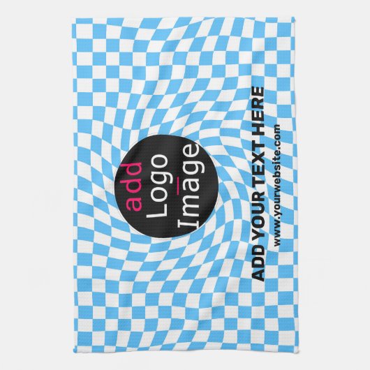 Modernes Berufliches Schachbrett für kundenspezifi Geschirrtuch (Vertikal)