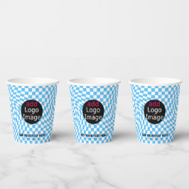 Modernes Berufliches Schachbrett für kundenspezifi Pappbecher