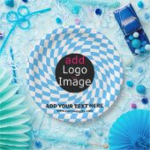 Modernes Berufliches Schachbrett für kundenspezifi Pappteller (Party)