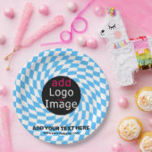 Modernes Berufliches Schachbrett für kundenspezifi Pappteller (Party)