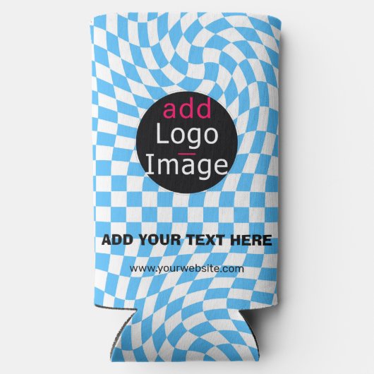 Modernes Berufliches Schachbrett für kundenspezifi Selters Dosenkühler (Rückseite)