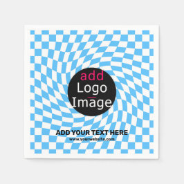 Modernes Berufliches Schachbrett für kundenspezifi Serviette