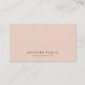 Modernes, Berufliches, schlichtes Design Visitenkarte (Vorderseite)