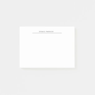 Modernes Berufliches Schlichtes Minimalistisch Post-it Klebezettel