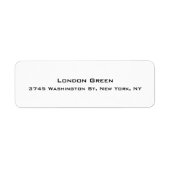 Modernes, Berufliches, Schlichtes und einfaches We (Vorne)