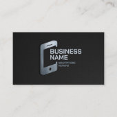 Modernes, Berufliches Smartphone-Reparaturauto Visitenkarte (Vorderseite)