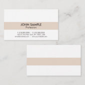 Modernes, Berufliches und elegantes Design Visitenkarte (Vorne/Hinten)