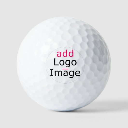 Modernes, Berufliches und individuelles Business Golfball (Vorderseite)