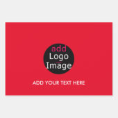 Modernes, Berufliches und individuelles Business R Geschenkpapier Set (Vorderseite)