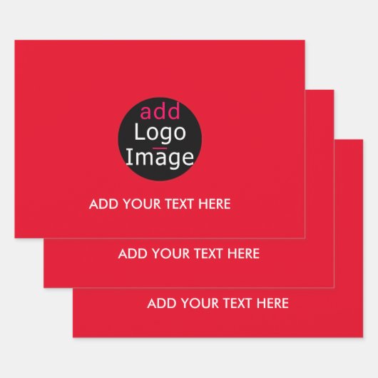 Modernes, Berufliches und individuelles Business R Geschenkpapier Set (Set)