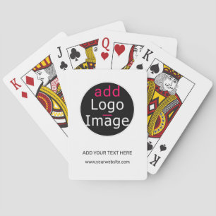 Modernes, Berufliches und individuelles Business Spielkarten