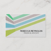 Modernes berufliches visitenkarte (Vorderseite)