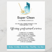 Modernes Berufliches Zimmerreinigungszentrum Komme Flyer (Vorne)