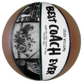 Modernes BEST COACH JE Cool Street Style Collage Basketball (Vertikal)