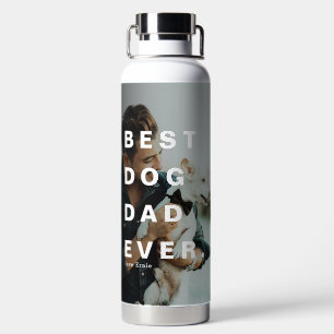 Modernes BEST DOG VATER EVENT Custom Foto Trinkflasche