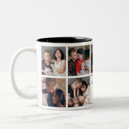 Modernes Best Husband je 9-Foto Zweifarbige Tasse