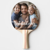 Modernes Best Vater-Foto-Spiel Tischtennis Schläger (Vorderseite)
