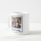Modernes Best Vater je Script-Foto Kaffeetasse (Vorderseite Links)