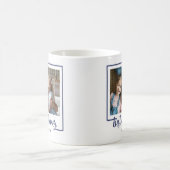 Modernes Best Vater je Script-Foto Kaffeetasse (Mittel)
