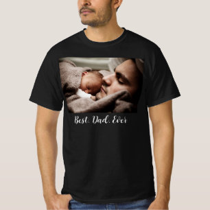 Modernes Best Vater je Vatertag maßgeschneidertes  T-Shirt