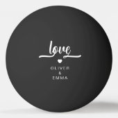 Modernes Best Vater-Skript Tischtennisball (Rückseite)