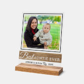 Modernes, bester Tante-und-Neid-Foto Acrylschild (Winkel)