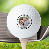 Modernes BESTES GRANDPA PAR-Foto Golfball