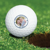 Modernes BESTES GRANDPA PAR-Foto Golfball