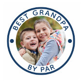 Modernes BESTES GRANDPA PAR-Foto Golfball