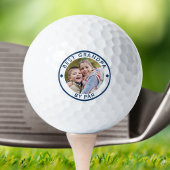 Modernes BESTES GRANDPA PAR-Foto Golfball