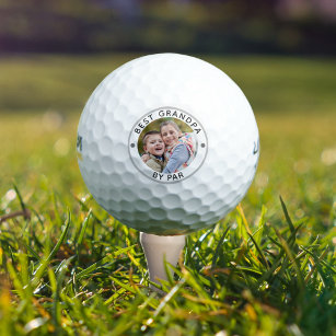 Modernes BESTES GRANDPA PAR-Foto Golfball