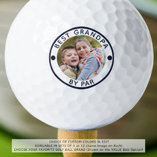 Modernes BESTES GRANDPA PAR-Foto Golfball