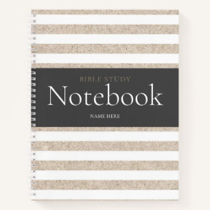 Modernes Bibelstudienbuch Notizblock