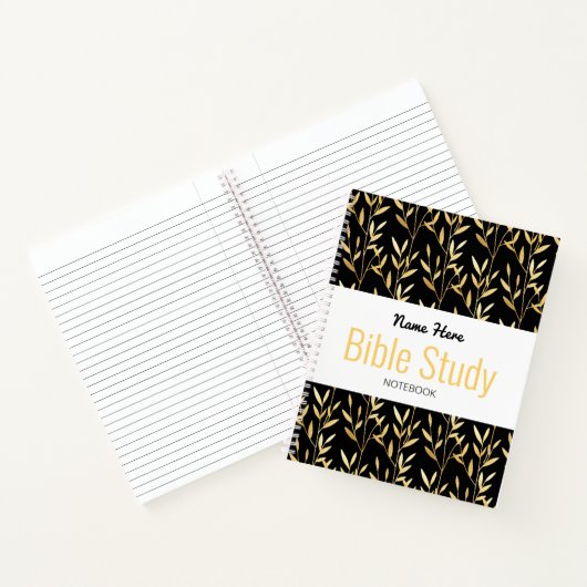 Modernes Bibelstudienbuch Notizblock (Innenseite)