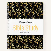 Modernes Bibelstudienbuch Notizblock (Vorderseite)
