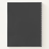 Modernes Bibelstudienbuch Notizblock (Rückseite)