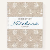 Modernes Bibelstudienbuch Notizblock (Vorderseite)