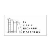 Modernes Bibliotheksbuch für virtuelle Individuell Gummistempel (Prägung)
