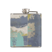 Modernes Bild für freie Ausdrücke Flachmann (Rückseite)